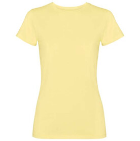 Fiyi T-Shirt für Damen, gelb bedrucken, Art.-Nr. R2201D91