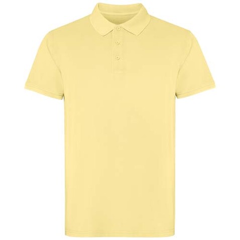Cobain Poloshirt Unisex, gelb bedrucken, Art.-Nr. R2202D90