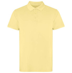 Cobain Poloshirt Unisex, gelb bedrucken, Art.-Nr. R2202D90