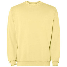 Jaya Pullover mit Rundhalsausschnitt Unisex, gelb bedrucken, Art.-Nr. R2203D90