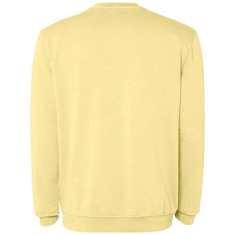 Jaya Pullover mit Rundhalsausschnitt Unisex, gelb bedrucken, Art.-Nr. R2203D90