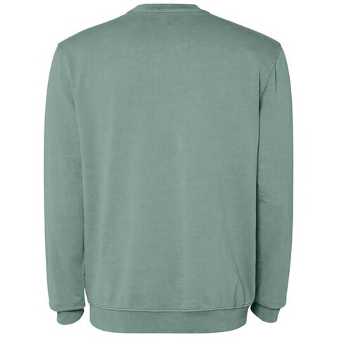 Jaya Pullover mit Rundhalsausschnitt Unisex, dunkelgrün bedrucken, Art.-Nr. R2203E51 Jaya Pullover mit Rundhalsausschnitt Unisex, dunkelgrün bedrucken, Art.-Nr. R2203E51