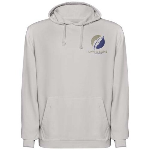Kenia Kapuzenpullover Unisex, grau bedrucken, Art.-Nr. R2204E13 Kenia Kapuzenpullover Unisex, grau bedrucken, Art.-Nr. R2204E13