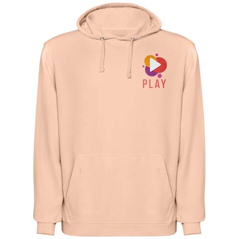 Kenia Kapuzenpullover Unisex, hellorange bedrucken, Art.-Nr. R2204E44 Kenia Kapuzenpullover Unisex, hellorange bedrucken, Art.-Nr. R2204E44