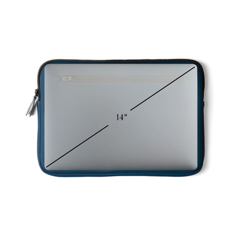 VINGA Baltimore Laptopcase 14“ navy blau bedrucken, Art.-Nr. 501921