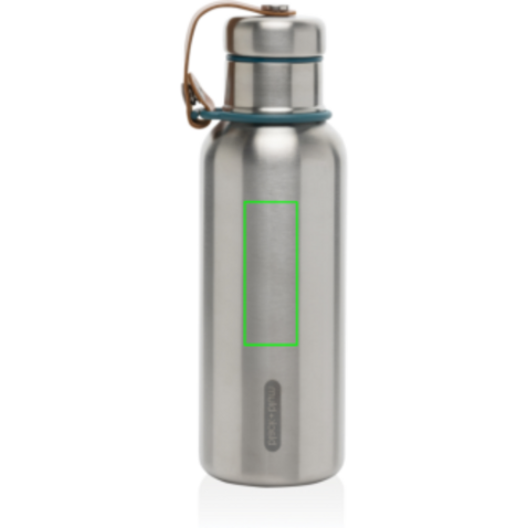 Black+Blum isolierte Wasserflasche klein, 500ml turkis bedrucken, Art.-Nr. P439.1033