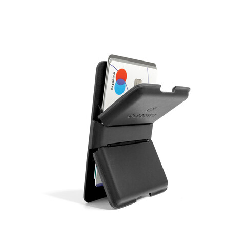 C-Secure MagSafe Phone-Wallet schwarz bedrucken, Art.-Nr. P820.9901