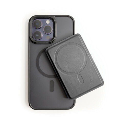 C-Secure MagSafe Phone-Wallet schwarz bedrucken, Art.-Nr. P820.9901