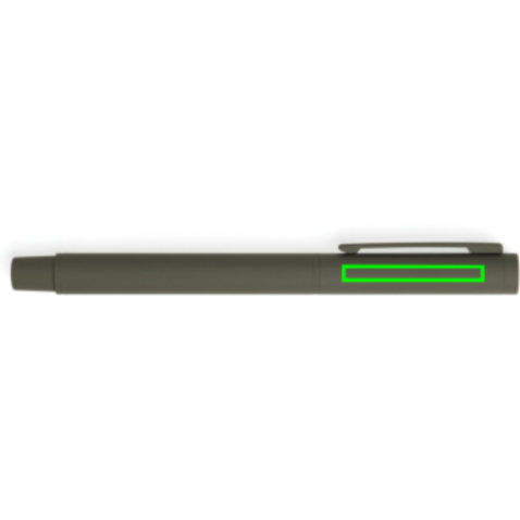 VINGA Baltimore Stift aus RCS recyceltem Stainless-Steel grün bedrucken, Art.-Nr. V1690007 VINGA Baltimore Stift aus RCS recyceltem Stainless-Steel grün bedrucken, Art.-Nr. V1690007