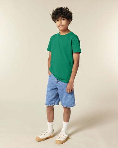 Mini Creator 2.0 - Das Iconic Kinder-T-Shirt - Verdant Green - 9-11/134-146cm bedrucken, Art.-Nr. STTK184C13709