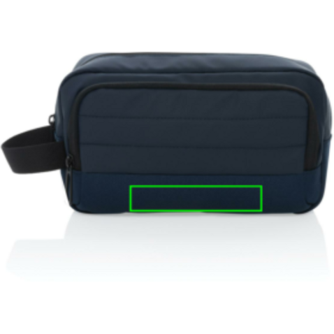 Armond AWARE™ RPET Kosmetiktasche navy blau bedrucken, Art.-Nr. P820.865 Armond AWARE™ RPET Kosmetiktasche navy blau bedrucken, Art.-Nr. P820.865