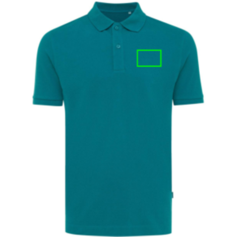 IQONIQ Yosemite Piqué-Poloshirt aus recycelter Baumwolle verdigris bedrucken, Art.-Nr. T9200.009.L IQONIQ Yosemite Piqué-Poloshirt aus recycelter Baumwolle verdigris bedrucken, Art.-Nr. T9200.009.L
