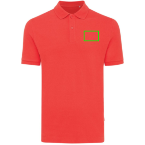 IQONIQ Yosemite Piqué-Poloshirt aus recycelter Baumwolle luscious red bedrucken, Art.-Nr. T9200.008.S IQONIQ Yosemite Piqué-Poloshirt aus recycelter Baumwolle luscious red bedrucken, Art.-Nr. T9200.008.S