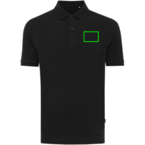 IQONIQ Yosemite Piqué-Poloshirt aus recycelter Baumwolle schwarz bedrucken, Art.-Nr. T9200.001.XL IQONIQ Yosemite Piqué-Poloshirt aus recycelter Baumwolle schwarz bedrucken, Art.-Nr. T9200.001.XL