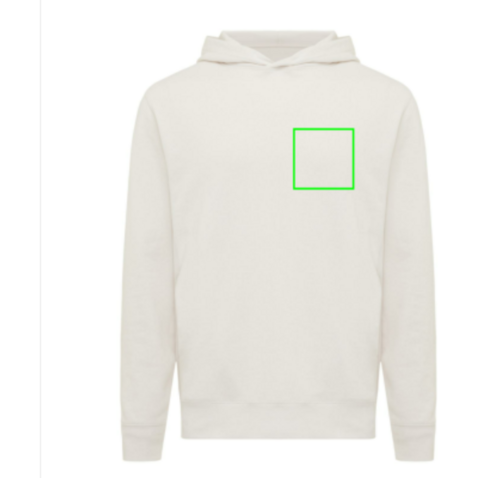 IQONIQ Yengo Hoodie mit Seitentaschen aus rec. Baumwolle ivory white bedrucken, Art.-Nr. T9405.040.XXXL IQONIQ Yengo Hoodie mit Seitentaschen aus rec. Baumwolle ivory white bedrucken, Art.-Nr. T9405.040.XXXL