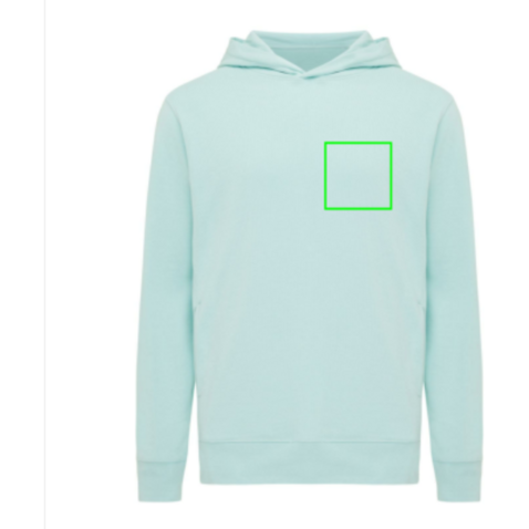 IQONIQ Yengo Hoodie mit Seitentaschen aus rec. Baumwolle crushed mint bedrucken, Art.-Nr. T9405.037.XXS IQONIQ Yengo Hoodie mit Seitentaschen aus rec. Baumwolle crushed mint bedrucken, Art.-Nr. T9405.037.XXS