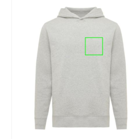 IQONIQ Yengo Hoodie mit Seitentaschen aus rec. Baumwolle light heather grey bedrucken, Art.-Nr. T9405.032.XS IQONIQ Yengo Hoodie mit Seitentaschen aus rec. Baumwolle light heather grey bedrucken, Art.-Nr. T9405.032.XS
