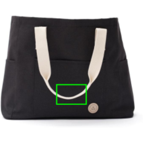 VINGA Sortino Strandtasche schwarz bedrucken, Art.-Nr. 51333