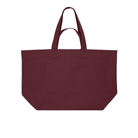 Shopping Bag 2.0 - Der schwere gewebte Shopper - Burgundy - OS bedrucken, Art.-Nr. STAU117C244OS