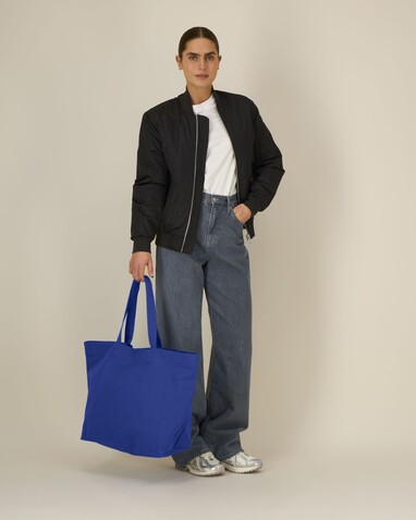 Shopping Bag 2.0 - Der schwere gewebte Shopper - Worker Blue - OS bedrucken, Art.-Nr. STAU117C088OS Shopping Bag 2.0 - Der schwere gewebte Shopper - Worker Blue - OS bedrucken, Art.-Nr. STAU117C088OS
