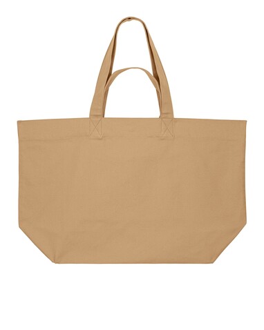 Shopping Bag 2.0 - Der schwere gewebte Shopper - Latte - OS bedrucken, Art.-Nr. STAU117C112OS