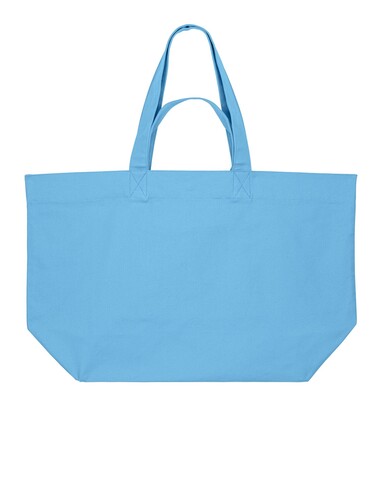 Shopping Bag 2.0 - Der schwere gewebte Shopper - Aqua Blue - OS bedrucken, Art.-Nr. STAU117C145OS