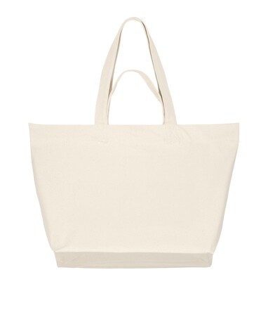 Shopping Bag 2.0 - Der schwere gewebte Shopper - Natural Raw - OS bedrucken, Art.-Nr. STAU117C054OS