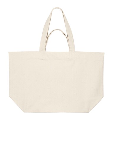 Shopping Bag 2.0 - Der schwere gewebte Shopper - Natural Raw - OS bedrucken, Art.-Nr. STAU117C054OS