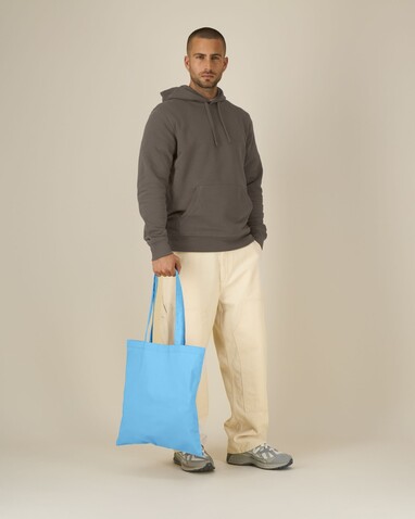 Light Tote Bag - Das leichte gewebte Tote Bag - Aqua Blue - OS bedrucken, Art.-Nr. STAU773C145OS