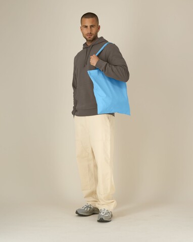Light Tote Bag - Das leichte gewebte Tote Bag - Aqua Blue - OS bedrucken, Art.-Nr. STAU773C145OS