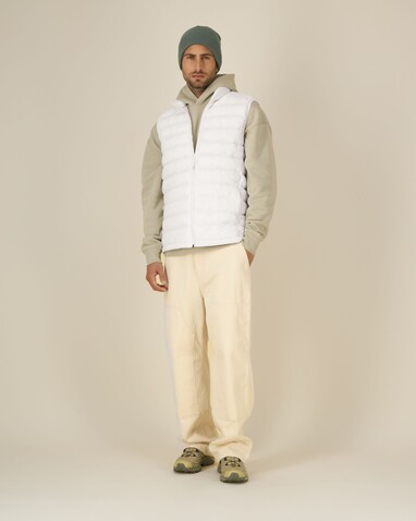 Stanley Climber 2.0 - Die Herren-Weste - Off White - S bedrucken, Art.-Nr. STJM189C0181S