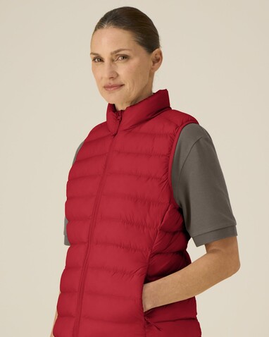 Stella Climber 2.0 - Die Damen-Weste - Red - L bedrucken, Art.-Nr. STJW190C0041L Stella Climber 2.0 - Die Damen-Weste - Red - L bedrucken, Art.-Nr. STJW190C0041L