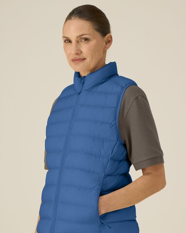 Stella Climber 2.0 - Die Damen-Weste - Mindful Blue - XXL bedrucken, Art.-Nr. STJW190C7292X Stella Climber 2.0 - Die Damen-Weste - Mindful Blue - XXL bedrucken, Art.-Nr. STJW190C7292X