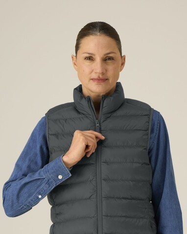 Stella Climber 2.0 - Die Damen-Weste - Anthracite - L bedrucken, Art.-Nr. STJW190C2531L Stella Climber 2.0 - Die Damen-Weste - Anthracite - L bedrucken, Art.-Nr. STJW190C2531L