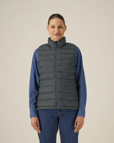Stella Climber 2.0 - Die Damen-Weste - Anthracite - L bedrucken, Art.-Nr. STJW190C2531L Stella Climber 2.0 - Die Damen-Weste - Anthracite - L bedrucken, Art.-Nr. STJW190C2531L
