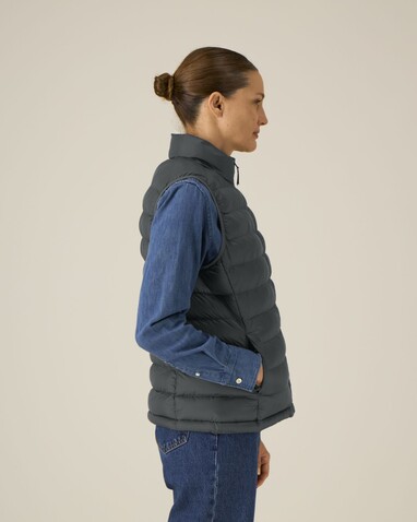 Stella Climber 2.0 - Die Damen-Weste - Anthracite - XL bedrucken, Art.-Nr. STJW190C2531X