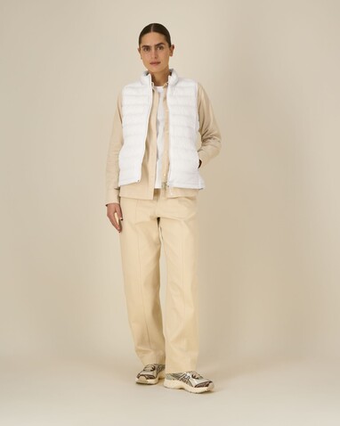 Stella Climber 2.0 - Die Damen-Weste - Off White - S bedrucken, Art.-Nr. STJW190C0181S Stella Climber 2.0 - Die Damen-Weste - Off White - S bedrucken, Art.-Nr. STJW190C0181S