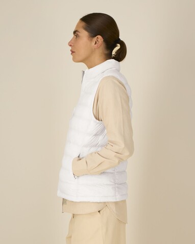 Stella Climber 2.0 - Die Damen-Weste - Off White - S bedrucken, Art.-Nr. STJW190C0181S Stella Climber 2.0 - Die Damen-Weste - Off White - S bedrucken, Art.-Nr. STJW190C0181S