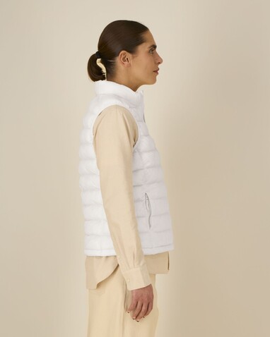 Stella Climber 2.0 - Die Damen-Weste - Off White - S bedrucken, Art.-Nr. STJW190C0181S Stella Climber 2.0 - Die Damen-Weste - Off White - S bedrucken, Art.-Nr. STJW190C0181S