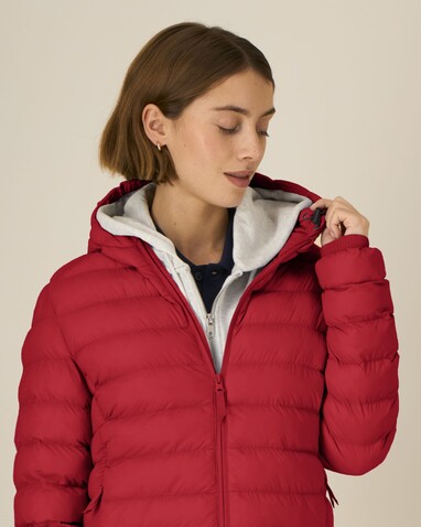 Stella Voyager 2.0 - Die wattierte Damen-Jacke - Red - L bedrucken, Art.-Nr. STJW191C0041L