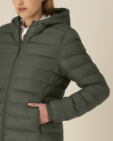 Stella Voyager 2.0 - Die wattierte Damen-Jacke - Khaki - XL bedrucken, Art.-Nr. STJW191C2231X