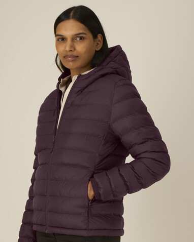 Stella Voyager 2.0 - Die wattierte Damen-Jacke - Red Brown - S bedrucken, Art.-Nr. STJW191C1161S Stella Voyager 2.0 - Die wattierte Damen-Jacke - Red Brown - S bedrucken, Art.-Nr. STJW191C1161S