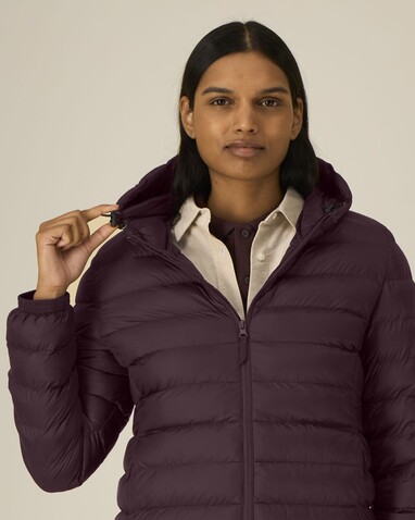 Stella Voyager 2.0 - Die wattierte Damen-Jacke - Red Brown - S bedrucken, Art.-Nr. STJW191C1161S Stella Voyager 2.0 - Die wattierte Damen-Jacke - Red Brown - S bedrucken, Art.-Nr. STJW191C1161S