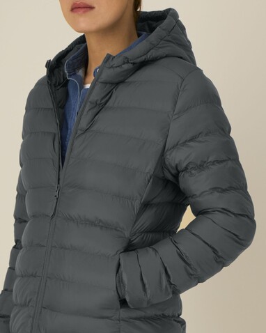 Stella Voyager 2.0 - Die wattierte Damen-Jacke - Anthracite - XXL bedrucken, Art.-Nr. STJW191C2532X Stella Voyager 2.0 - Die wattierte Damen-Jacke - Anthracite - XXL bedrucken, Art.-Nr. STJW191C2532X