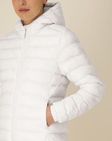 Stella Voyager 2.0 - Die wattierte Damen-Jacke - Off White - XS bedrucken, Art.-Nr. STJW191C018XS Stella Voyager 2.0 - Die wattierte Damen-Jacke - Off White - XS bedrucken, Art.-Nr. STJW191C018XS
