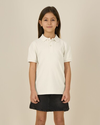 Mini Sprinter - Das Iconic Kinder-Polo - Natural Raw - 12-13/152-158cm bedrucken, Art.-Nr. STPK908C05412