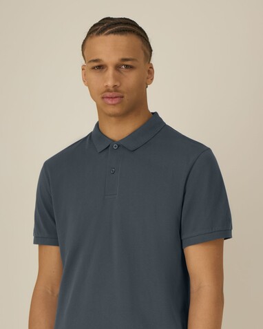 Stanley Coaster - Das Herren-Polo - India Ink Grey - S bedrucken, Art.-Nr. STPM224C7151S