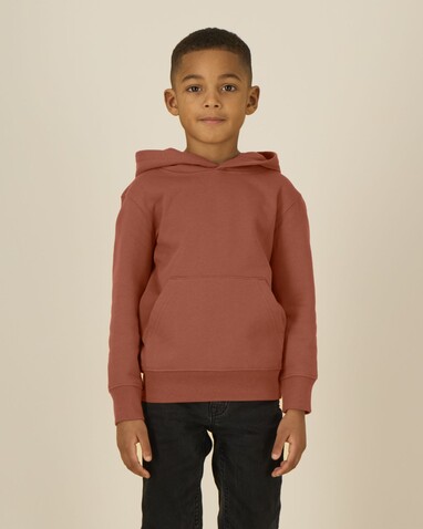 Mini Cruiser 2.0 - Der Iconic Kinder-Hoodie - Heritage Brown - 5-6/110-116cm bedrucken, Art.-Nr. STSK180C73005
