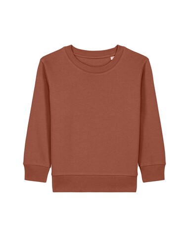 Mini Changer 2.0 - Das Iconic Kinder-Sweatshirt - Heritage Brown - 5-6/110-116cm bedrucken, Art.-Nr. STSK181C73005