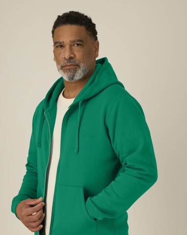 Mixer - Der Unisex-Zip-Hoodie - Verdant Green - M bedrucken, Art.-Nr. STSU205C1371M Mixer - Der Unisex-Zip-Hoodie - Verdant Green - M bedrucken, Art.-Nr. STSU205C1371M